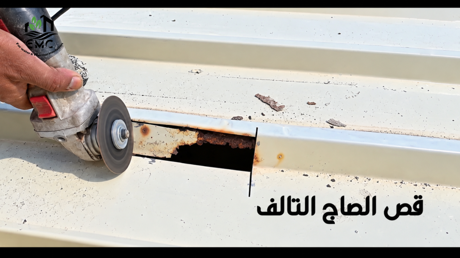 مشروع العزل الحراري والمائي للسطح المعدني – معمل تفريخ عياد 13