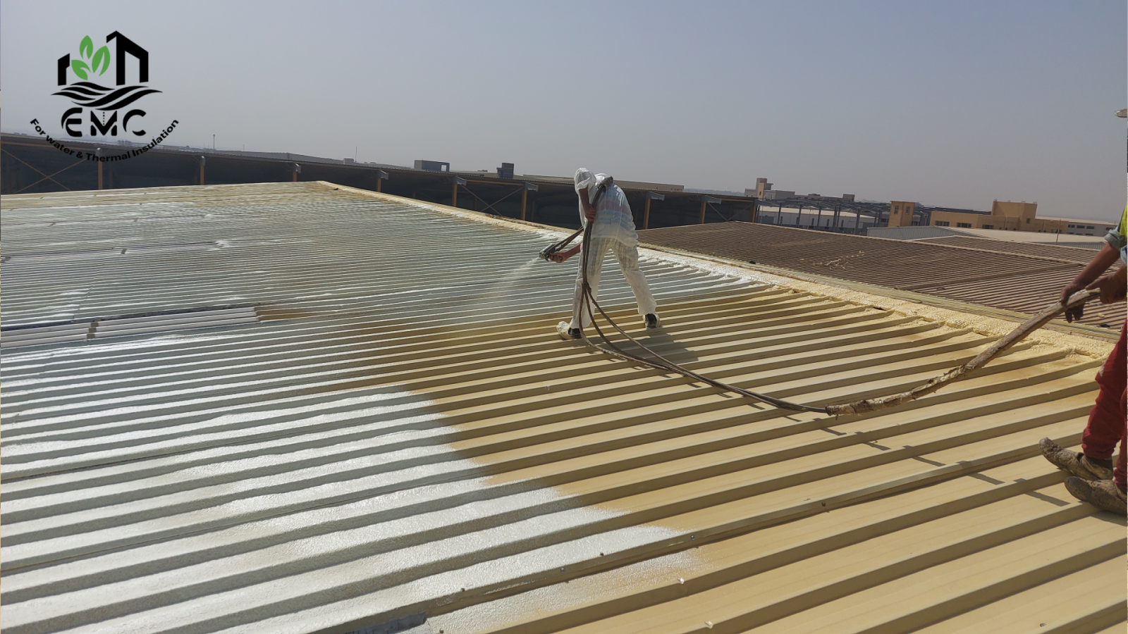 مشروع العزل الحراري والمائي للسطح المعدني – مصنع تراي كيم للكيماويات 27